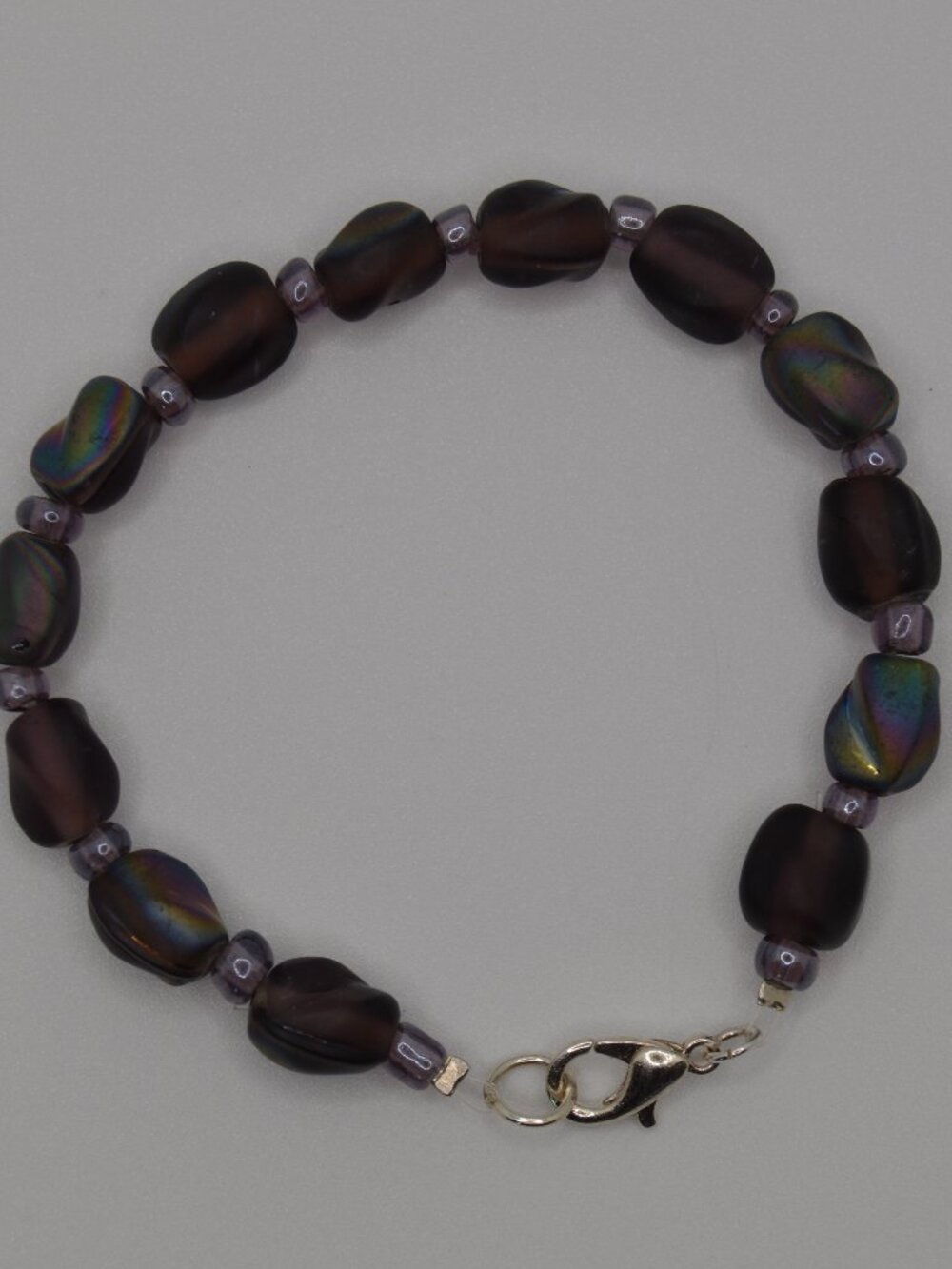 Purple Beaded Bracelet